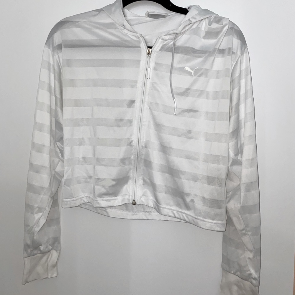 PUMA Hoodie Crop Top